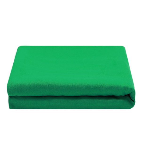 Grön skärm bakgrund med stativ kit för fotografering 3.3x4.9ft, virtuell GreenScreen bakgrundsblad för videostudio C