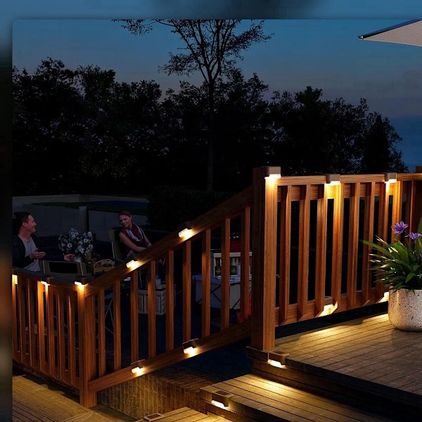 Solar LED Vegglamper - - Solar Hagebelysning - Solar Hagebelysning - Hagebelysning - Solar Hagebelysning - Utendørsbelysning 24pcs