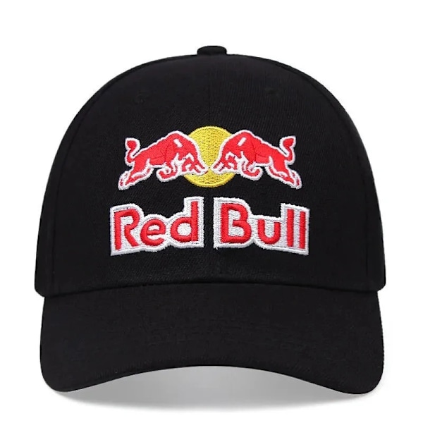 New Era Red Bull Racing Motorsports Keps F1 Justerbar Snapback Hatt Böjd Skärm