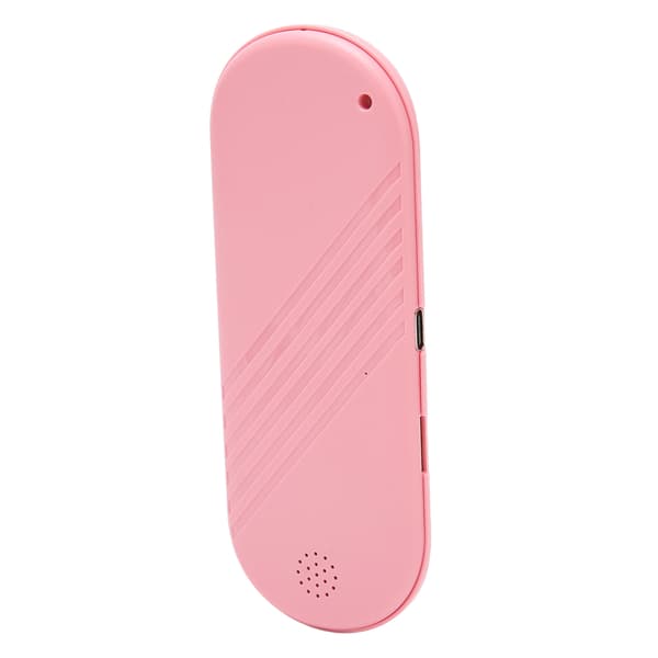 Rosa Mini Bluetooth Kuddhögtalare Multifunktion Stereo Djup Bas Sömnledning{hw}