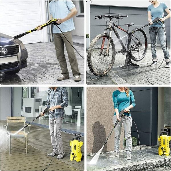 10 m letku korkeapainepesuriin, korvaava letku Karcher K-sarjaan K2, K3, K4, K5, K7, napsautusliitäntä... (10)