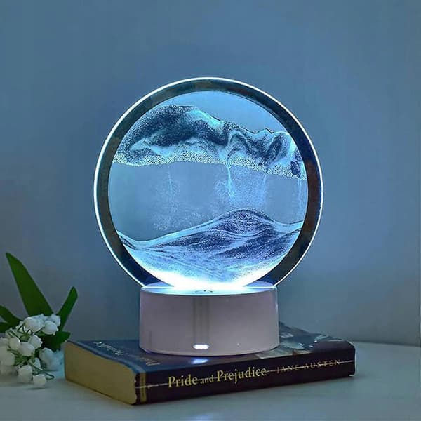 LED Lampe 3D Sandmaleri for Voksne(YH)