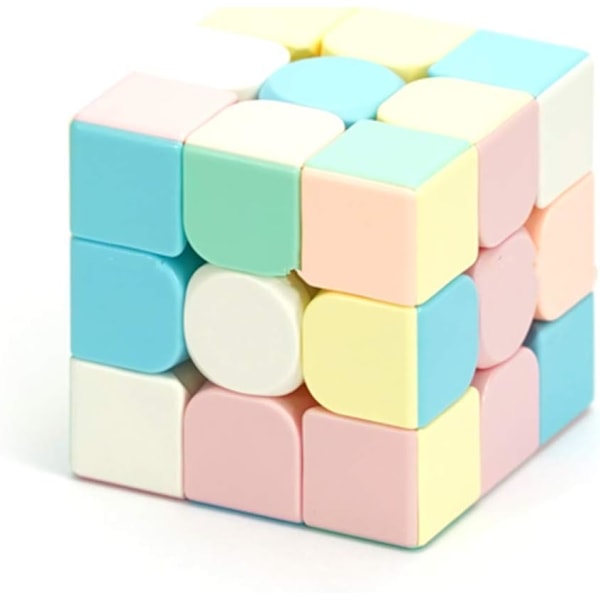 CuberSpeed Moyu MoFang JiaoShi Macaron Meilong 3x3 stickerless Magic Cube MFJS MEILONG 3x3x3 Cubing Classroom Meilong 3x3 Macaron Speed Cube