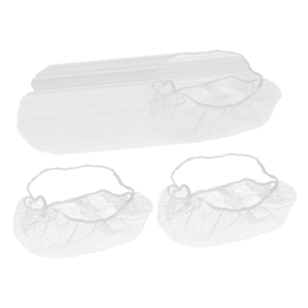 100 kpl Partaverkko Suojaava partasuoja Partasuoja White elastic