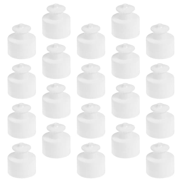 24 st Push Pull Ersättningslock Återanvändbara Sportflasklock Flasklock Vattenflasklock (xh)