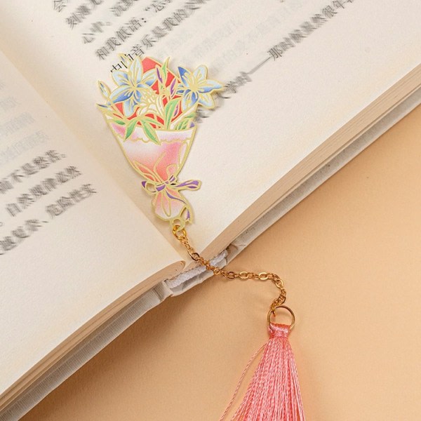 Metal Hollow Bookmark Leaf Bookmark STYLE 10 STYLE 10 Style 10