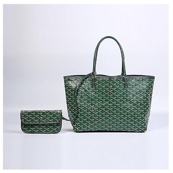 Dogtooth Taske Stor Kapacitet Tote Taske Mor Taske Tote Taske Gave-yky-Perfet 1 green