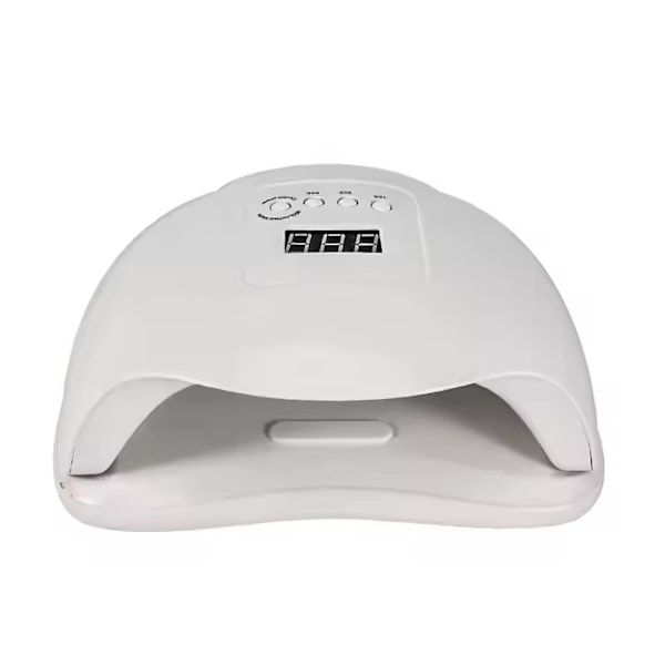 54W UV/LED Nagellampa med 10s/30s/60s/99s Timer White White