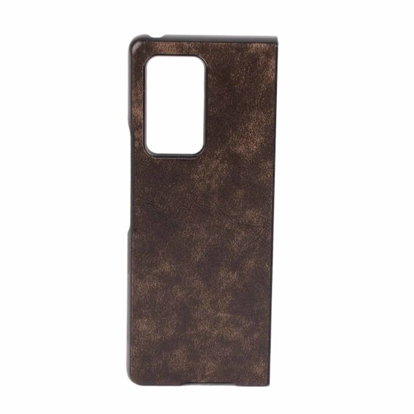 Nahkainen puhelinkotelo Samsung Galaxy Z Fold 2:lle, suojakotelo, putoamissuoja (vihreä)