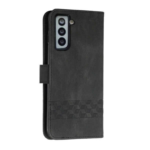 Kotelo Samsung Galaxy S22 5G PU-nahkalompakko puhelinkotelo korttipidikkeellä Käännettävä folio Yhteensopiva Samsung Galaxy S22 5G -kotelon kanssa Musta