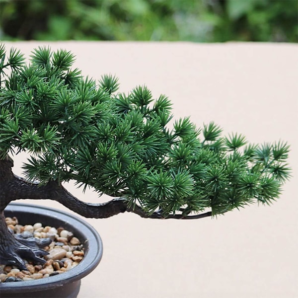 Kunstig bonsai træ falsk plantepotte dekoration Kunstig