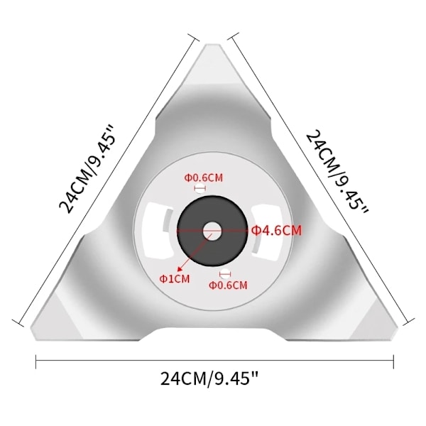 2-pakning - Blad for Robomow RS/MS – Gressklipperblad Silver Silver
