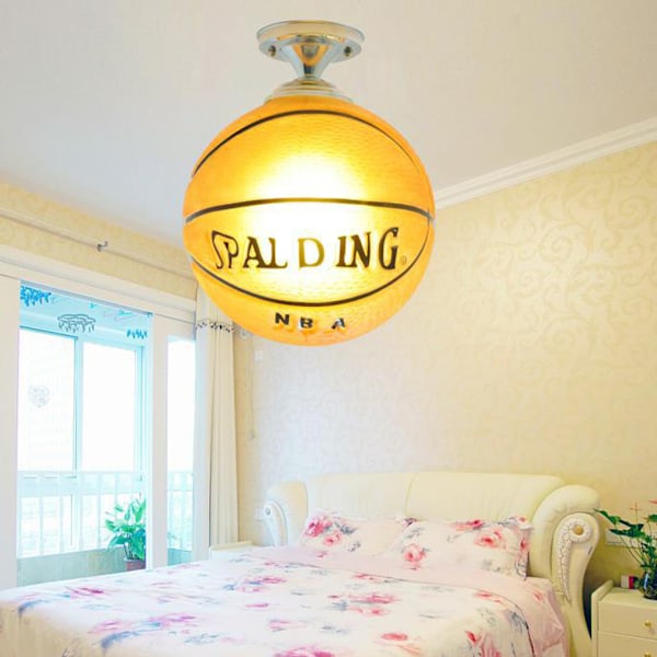 Jalkapallo LED-kattovalaisin Valo Jalkapallomaali Red
