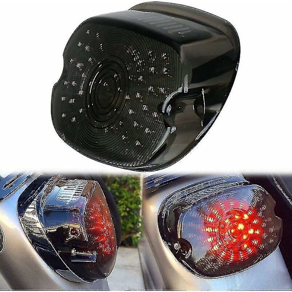 Led motorcykel eftermontering speciel bag multi-funktion LED baglygte med blinklys til Harley - Davidson