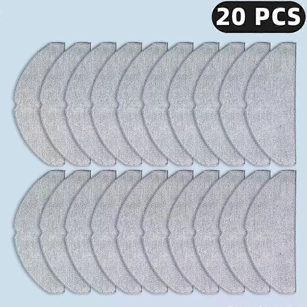 Koskee (TP-Link Tapo RV30 Max Plus / RV20 Max Plus) varaosia, suodatin, sivuharja, moppiliina, pölypussi, tarvikkeet Set E
