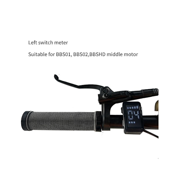 E-bike Display Dz40 Skærmdisplay Til Midtermotor Bbs01 02 Hd Elcykeldele