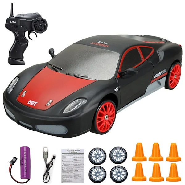 2.4G Drift RC Bil 4WD RC Drift Legetøj Fjernbetjening GTR Model AE86 Køretøj Bil RC Racerlegetøj til Børn Julegaver 03-1B