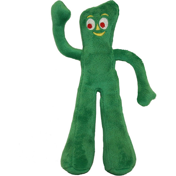 Plush Plysch Hundeleksak, Grön, 23 cm (1-pack)