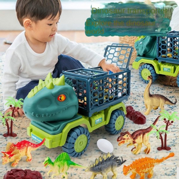 Dinosaurie transportbil Tyrannosaurus leksak