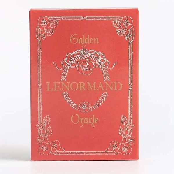 Golden Lenormand Oracle kortspel
