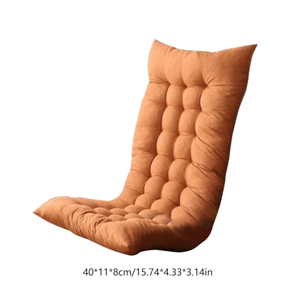 Vattentät Solstol Dyna Inomhus Utomhus Memory Foam Solstol Sittdyna med Snören, Mjuka Förtjockade Solstolsdynor för Utomhusbruk【HY】