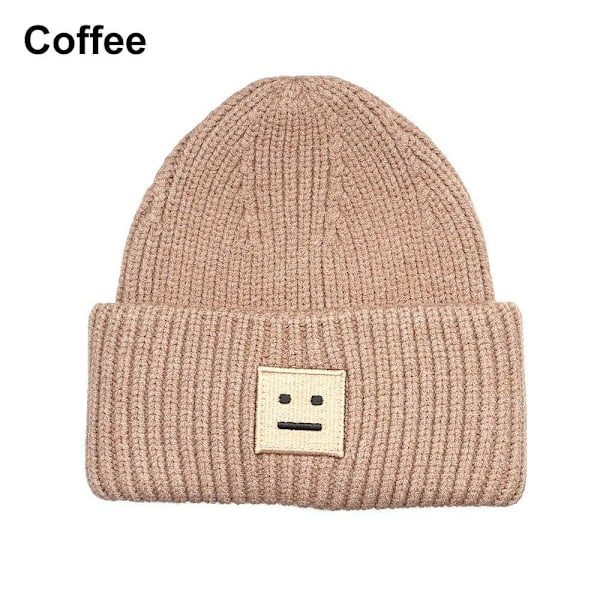 Mordely Beanie Vinterhue Kaffe coffee