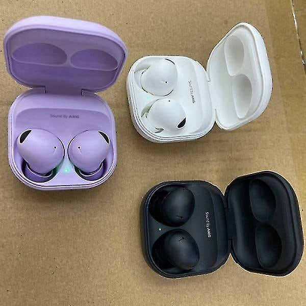 Samsung Galaxy Buds2 Pro Trådløse Bluetooth-hodetelefoner - Hvit R510 Fiolett R510 Høy Konfigurasjon Hvit Hvit White R510