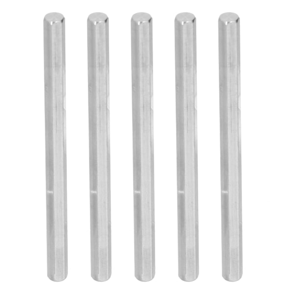 5 Pieces Hex Rod Bar Shaft Stainless Steel Tools for Intelligent Robots Lathe Engineering Equipment4102-0008-0180