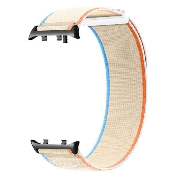 Til Huawei Watch D2 Nylon Urrem Justerbar Udskiftningsarmbånd - Blå Grå LGL Multicolor Multicolor Milk White