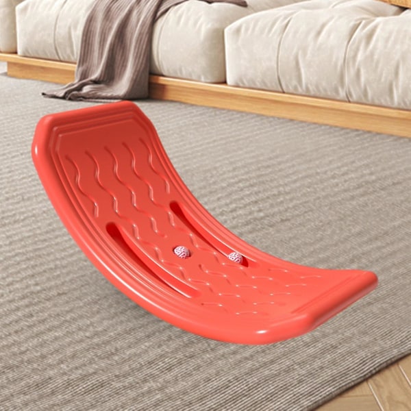Balansbräda för barn Twist Board Träningsutrustning Balanstränare Barn Wobble Board För Spel Dansare Vridning Inomhus Red