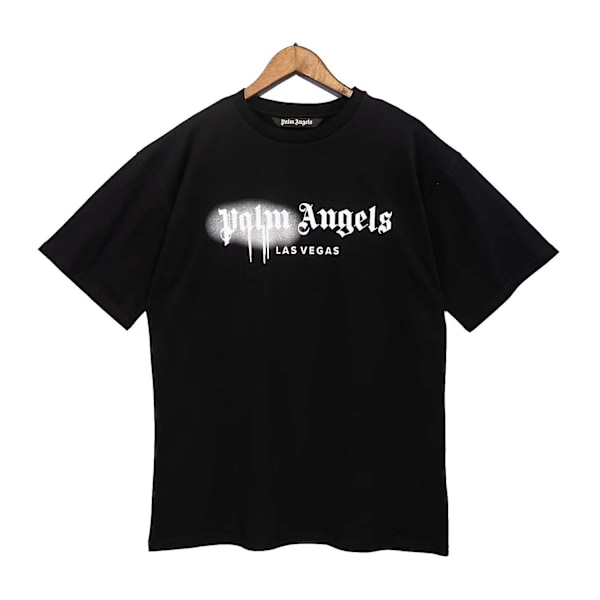 Palm Angels 22ss tryck Män Kvinnor Unisex älskare Modeller Mode Casual Kortärmad Bomull stil 6 style 6 XL