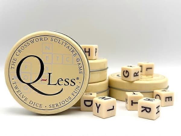Q-Less Krydsordskabale Terning Ordspil Sjov{h} Default Title