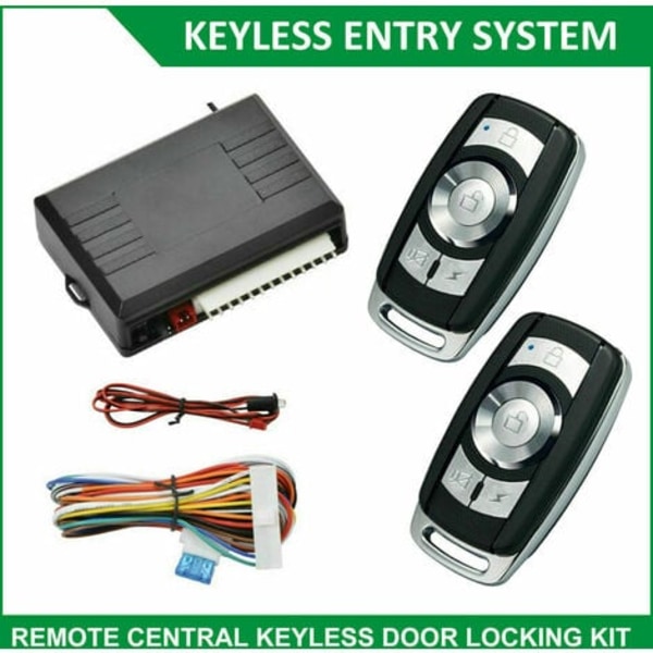 Universal central remote control alarm system keyless car lock