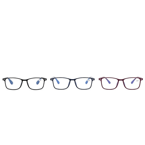 Effektiva Bekväma Anti-Blått Ljus Läsglasögon (+1.0 - +4.0) Lila Purple 3