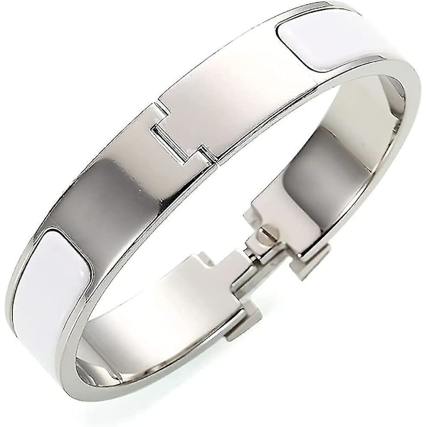 Klassiske armbånd til kvinder og piger - Titanium armbånd - H-design armbånd - Moderigtigt smykke - Venskab - Valentinsdag - Mors dag - Fødselsdagsgaver