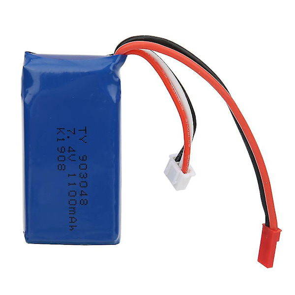 Universellt litiumbatteri 7.4v 1100mah för Wltoys A949 A959 A969 A979 K929 fjärrkontroll modellbil null{XW} Invalid No