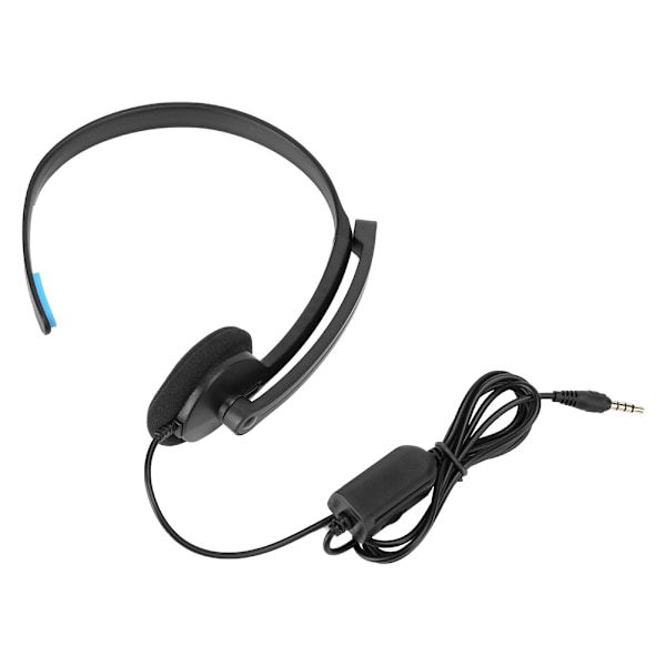 Call Center Headset MIC Service Headset for trådløs telefon Kablet telefon Headset 3,5 mm