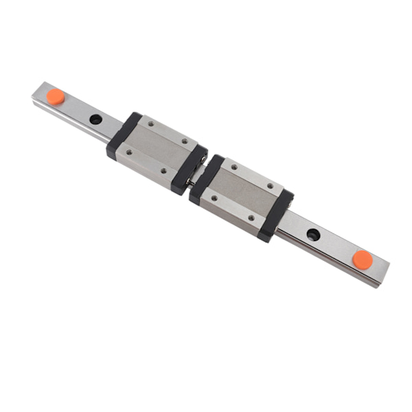 200mm Lineær Guide med 2 Skyveblokker MGN12H Lagerstål Lineær Bevegelsesguide Skinne for 3D-skriver CNC-verktøy