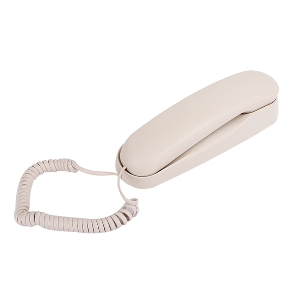 TC990 ABS Beige Bordmontert Veggmontert Dobbelt Bruk Telefon for Hotel Gjest Rom Familie Heis Bad