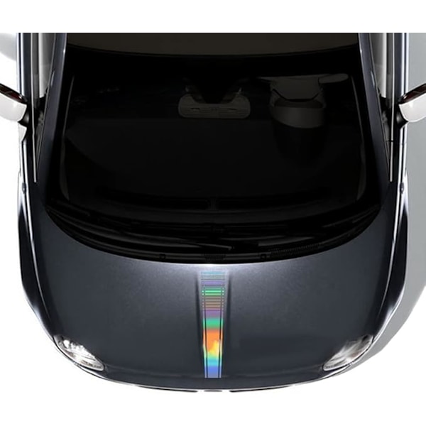 Dekal för bilhuv, vinyl dekal för bil racing stripe dekal