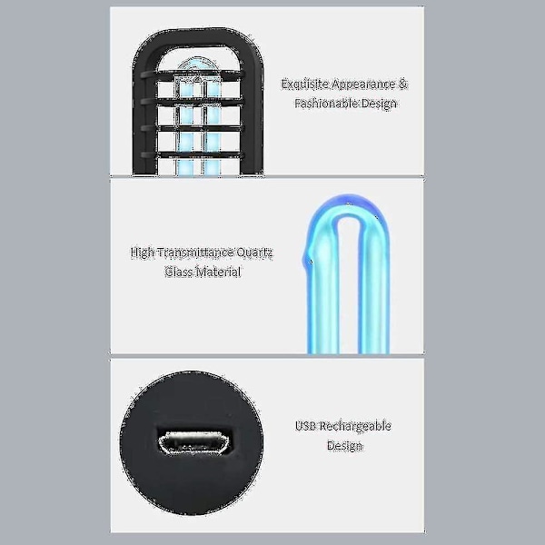 UV-sterilointilamppu / Otsoni Kaksoisgermisidinen Lamppu Sterilointilamppu (Valkoinen)