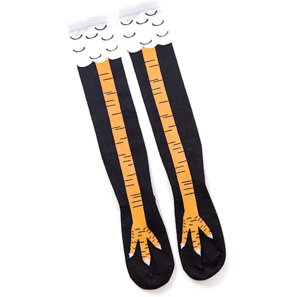 Fashion Over-the-Knee Chicken Leg Knee High Socks for Women