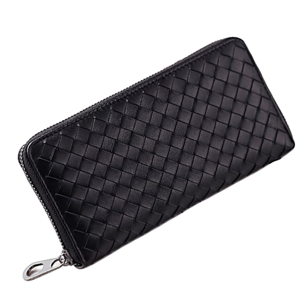 Sort pung flettet sort Black Black