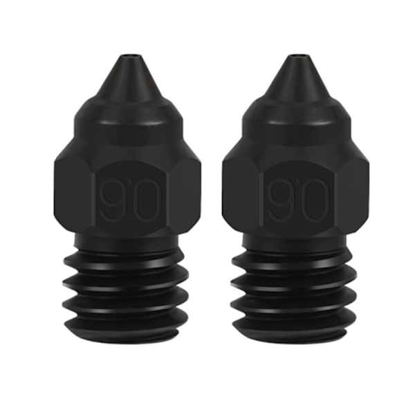 Herdet stål 0,2 0,4 0,6 0,8 3D-skriverdyse for Ender3 5Pro/ Ender3V2/CR6SE/CR10 Skriv ut dyser 2PCS