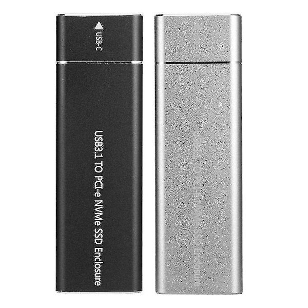 M.2 NVMe SSD Kabinet Adapter 10gbps USB C 3.1 Gen2 NVMe Kabinet Ekstern NVMe Læser NVMe