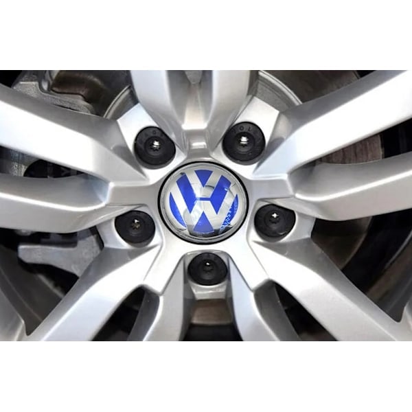 4 kpl - Volkswagen VW Pyörännavat - Auto Hopea 56mm