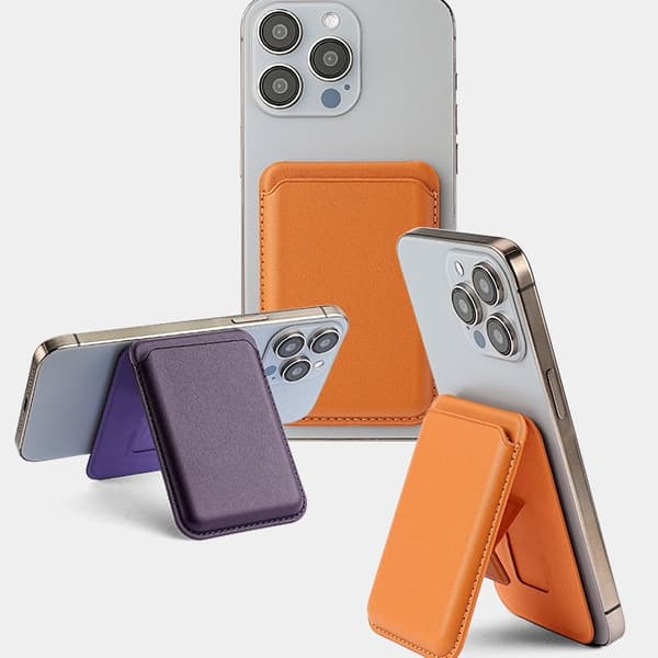 MagSafe Magnetisk Pung Stand | Foldbar Kortholder til iPhone