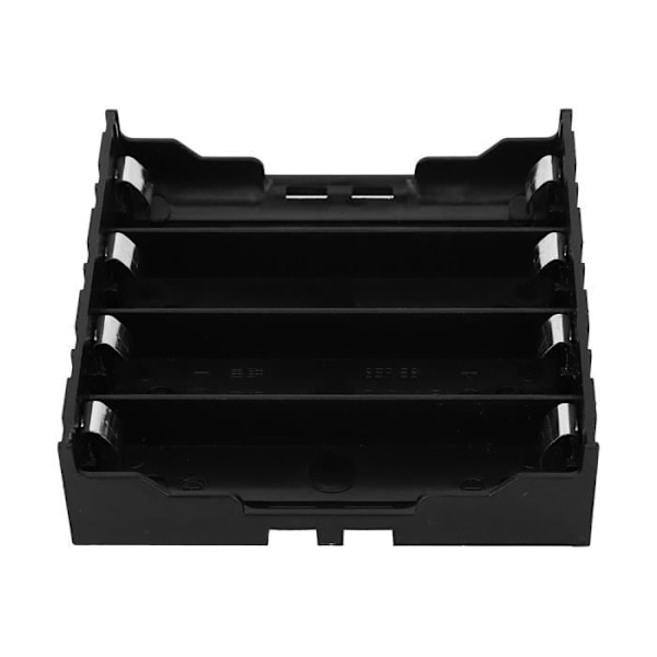 DIY Multifunction ABS Plastic Small Size Black Battery Box 4 Places, 3pcs Battery Box, Home For