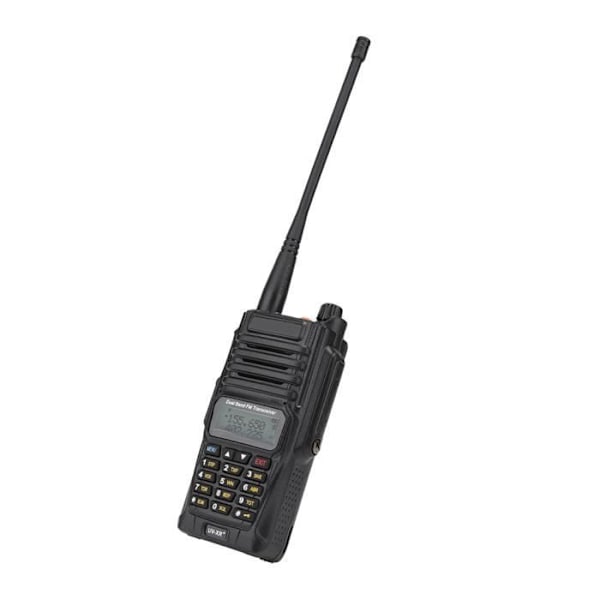 HURRISE Bærbar Walkie Talkie HURRISE Toveis Radio UV XR Walkie Talkie Programmeringskabel Lydstykke EU-plugg