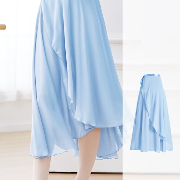Balettkjol Lång kjol LJUST BLÅ Light blue
